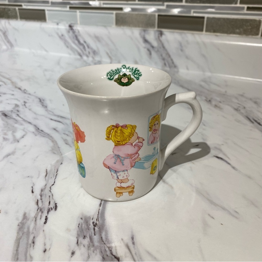 Vintage Cabbage Patch Mug 1994 all over‎ graphic